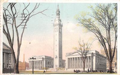 Municipal Group Springfield, Massachusetts Postcard