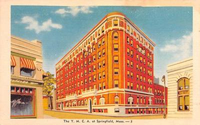 The Y.M.C.A.  Springfield, Massachusetts Postcard