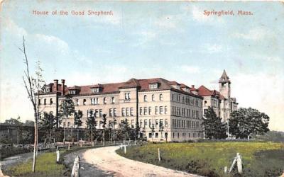 House of the Good Shepard Springfield, Massachusetts Postcard