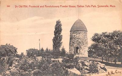 Ye Old Mill Somerville, Massachusetts Postcard