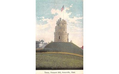 Tower  Somerville, Massachusetts Postcard