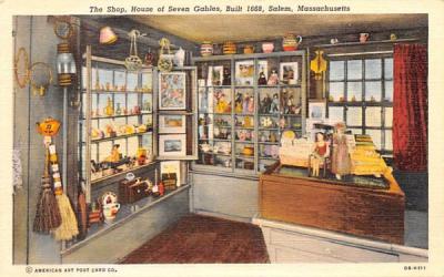 The Shop Salem, Massachusetts Postcard