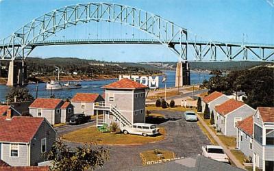 Ships' Way Motel Sagamore, Massachusetts Postcard
