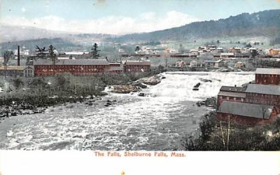 The Falls Shelburne Falls, Massachusetts Postcard