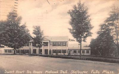 Sweet Heart Tea House Shelburne Falls, Massachusetts Postcard