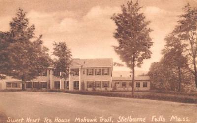 Sweet Heart Tea House Shelburne Falls, Massachusetts Postcard