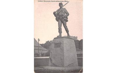 Soldiers' Monument South Ashburnham, Massachusetts Postcard