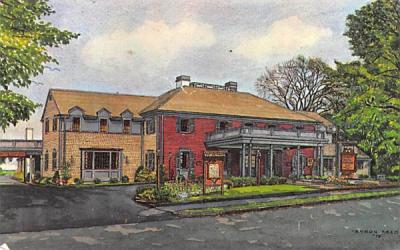 Daniel Webster Inn Sandwich Village, Massachusetts Postcard