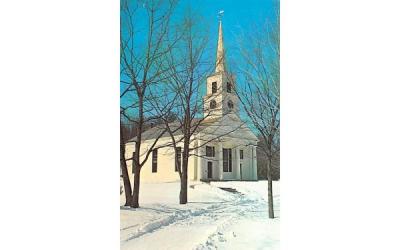 Meetinghouse  Sturbridge, Massachusetts Postcard