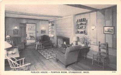 Publick House Sturbridge, Massachusetts Postcard
