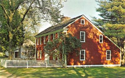 The Solomon Richardson House Sturbridge, Massachusetts Postcard