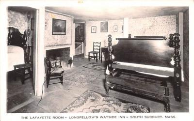 The Lafayette Room South Sudbury, Massachusetts Postcard
