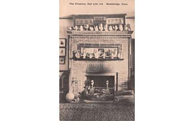 The Fireplace Stockbridge, Massachusetts Postcard