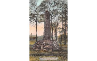 Indian Monument Stockbridge, Massachusetts Postcard