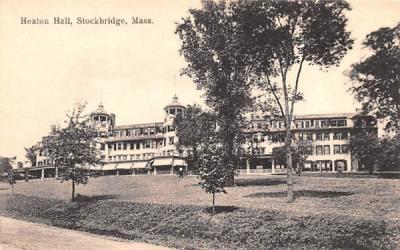 Heaton Hall Stockbridge, Massachusetts Postcard