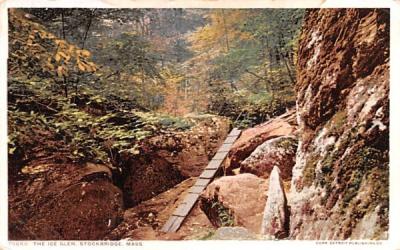 The Ice Glen Stockbridge, Massachusetts Postcard