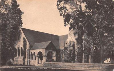 The Episcopal Church Stockbridge, Massachusetts Postcard