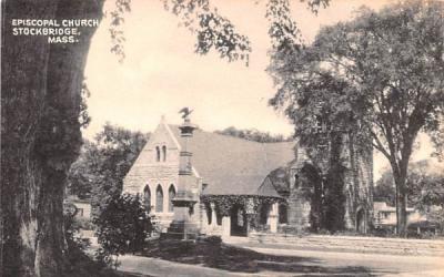 Episcopal Church Stockbridge, Massachusetts Postcard