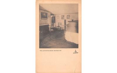 The Lafayette Room Sudbury, Massachusetts Postcard