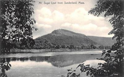 Mt. Sugar Loaf Sunderland, Massachusetts Postcard