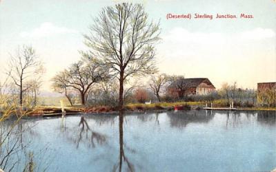 (Deserted) Sterling Junction Massachusetts Postcard