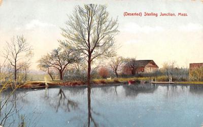 (Deserted) Sterling Junction Massachusetts Postcard