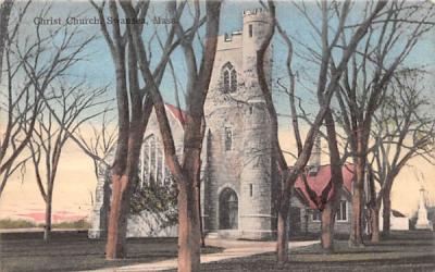 Christ Church Swansea, Massachusetts Postcard