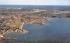 Air View of Derby Wharf Salem, Massachusetts Postcard