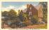Garden View of House of the Seven Gables Salem, Massachusetts Postcard