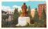 Nathaniel Hawthorne Statue Salem, Massachusetts Postcard