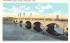 New Hampden County Bridge Springfield, Massachusetts Postcard