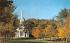 Early Autumn View of the Old Sturbridge Village  Massachusetts Postcard