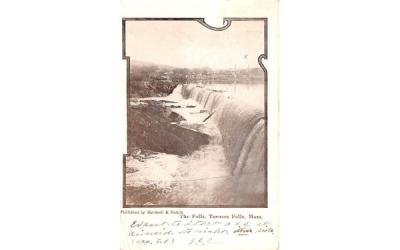 The Falls Turners Fall, Massachusetts Postcard