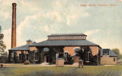 Water Works Taunton, Massachusetts Postcard