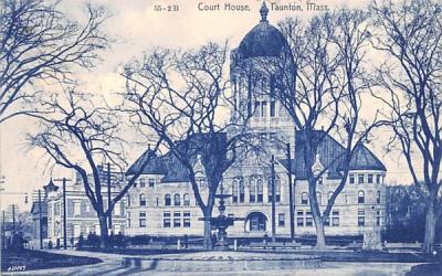 Court House Taunton, Massachusetts Postcard
