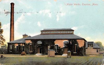 Water Works Taunton, Massachusetts Postcard