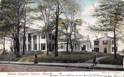 Morton Hospital Taunton, Massachusetts Postcard