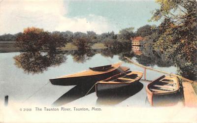 The Taunton River Massachusetts Postcard