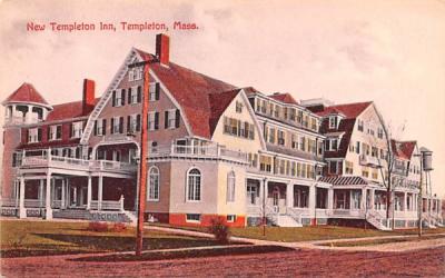 New Templeton Inn Massachusetts Postcard