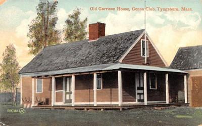 Old Garrison House Tyngsboro, Massachusetts Postcard