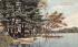 Boats on Sabatia Lake Taunton, Massachusetts Postcard
