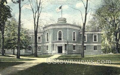 Library, Williams College - Williamstown, Massachusetts MA Postcard