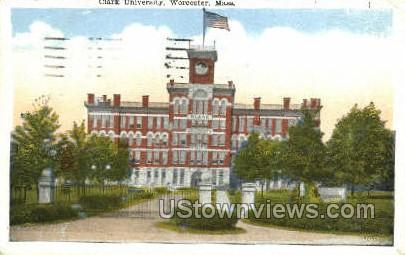 Clark University - Worcester, Massachusetts MA Postcard
