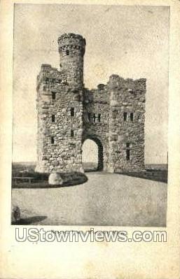 Bancroft Tower - Worcester, Massachusetts MA Postcard