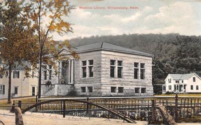 Meekins Library Williamburg, Massachusetts Postcard