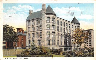 Y.W.C.A. Worcester, Massachusetts Postcard
