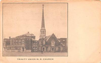 Trinity Union M.E. Church West Dennis, Massachusetts Postcard