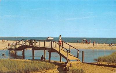 Cockle Cove Beach West Chatham, Massachusetts Postcard