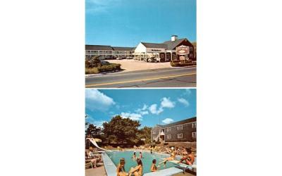 The Huntsman Motor Lodge West Dennis, Massachusetts Postcard