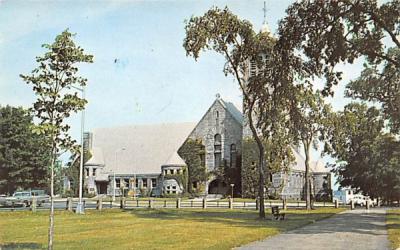 First Congregational Church Wakefield, Massachusetts Postcard